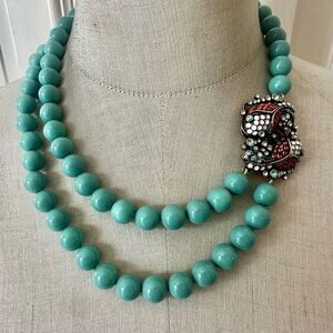 Heidi Daus Koi  fish Necklace